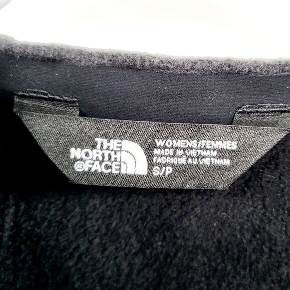 The North Face Black Tekno Full Zip Hood Lined Squaw Valley Employee Jacket Sz S - Picture 7 of 12